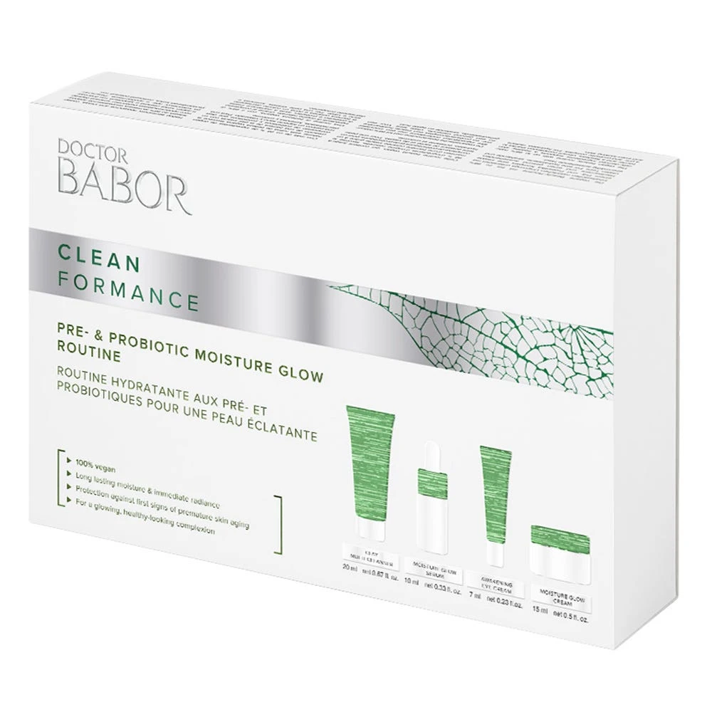 BABOR Doctor Babor Pre-& Probiotic Moist Glow Routine Set 1 BABOR Doctor Babor Pre-& Probiotic Moist Glow Routine Set