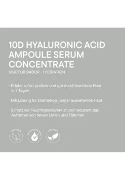 Babor 10D HYALURONIC ACID AMPOULE SERUM CONCENTRATE - Serum 16 Babor 10D HYALURONIC ACID AMPOULE SERUM CONCENTRATE - Serum -Babor Verkaufsgeschäft 1f6a40a910e34abcb2066c134eff9d08