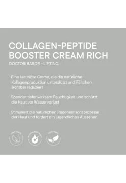 Babor COLLAGEN-PEPTIDE BOOSTER CREAM RICH - Gesichtscreme -Babor Verkaufsgeschäft 40b208155d224b10b4d14afbd948d029