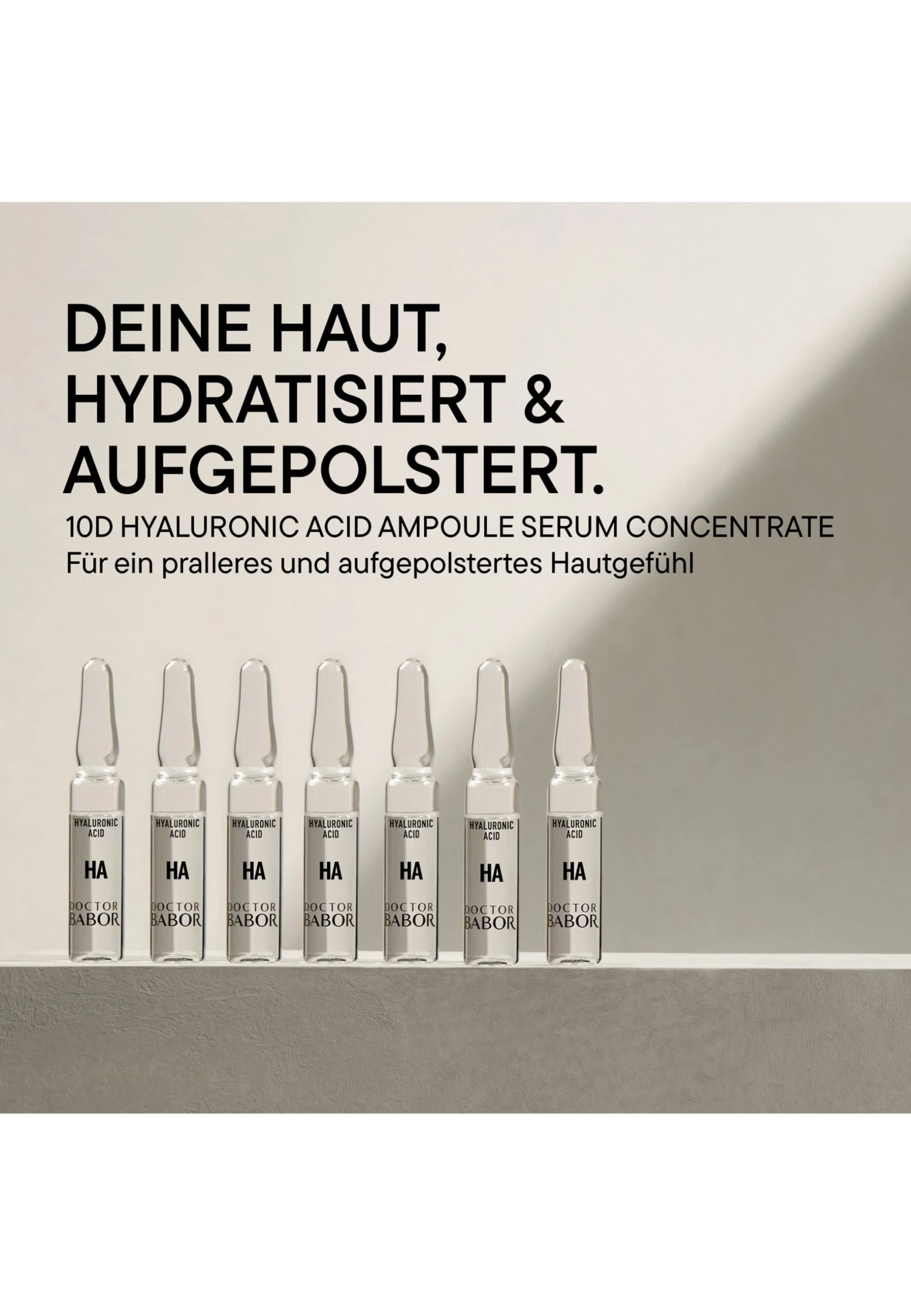 Babor 10D HYALURONIC ACID AMPOULE SERUM CONCENTRATE - Serum 5 Babor 10D HYALURONIC ACID AMPOULE SERUM CONCENTRATE - Serum – Bild 5