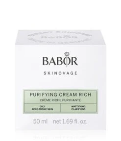 BABOR Skinovage Purifying Cream Rich Gesichtscreme -Babor Verkaufsgeschäft babor skinovage purifying cream rich gesichtscreme 50 ml 4015165359470 pack